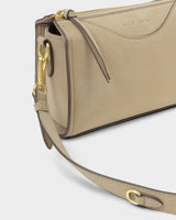 Alba Crossbody Bag - Desert Sand Suedette