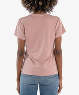 Remington Scoop Neck Tee - Mauve