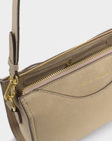 Alba Crossbody Bag - Desert Sand Suedette