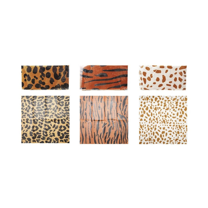 Animal Print Cocktail Napkins