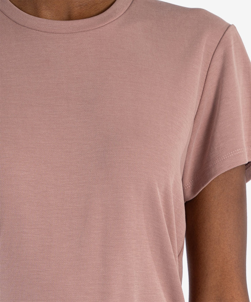 Remington Scoop Neck Tee - Mauve