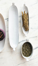 Stoneware Dish with Handles