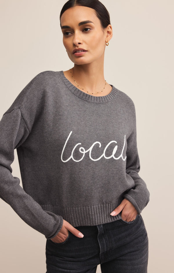 Sienna Local Sweater - Grey