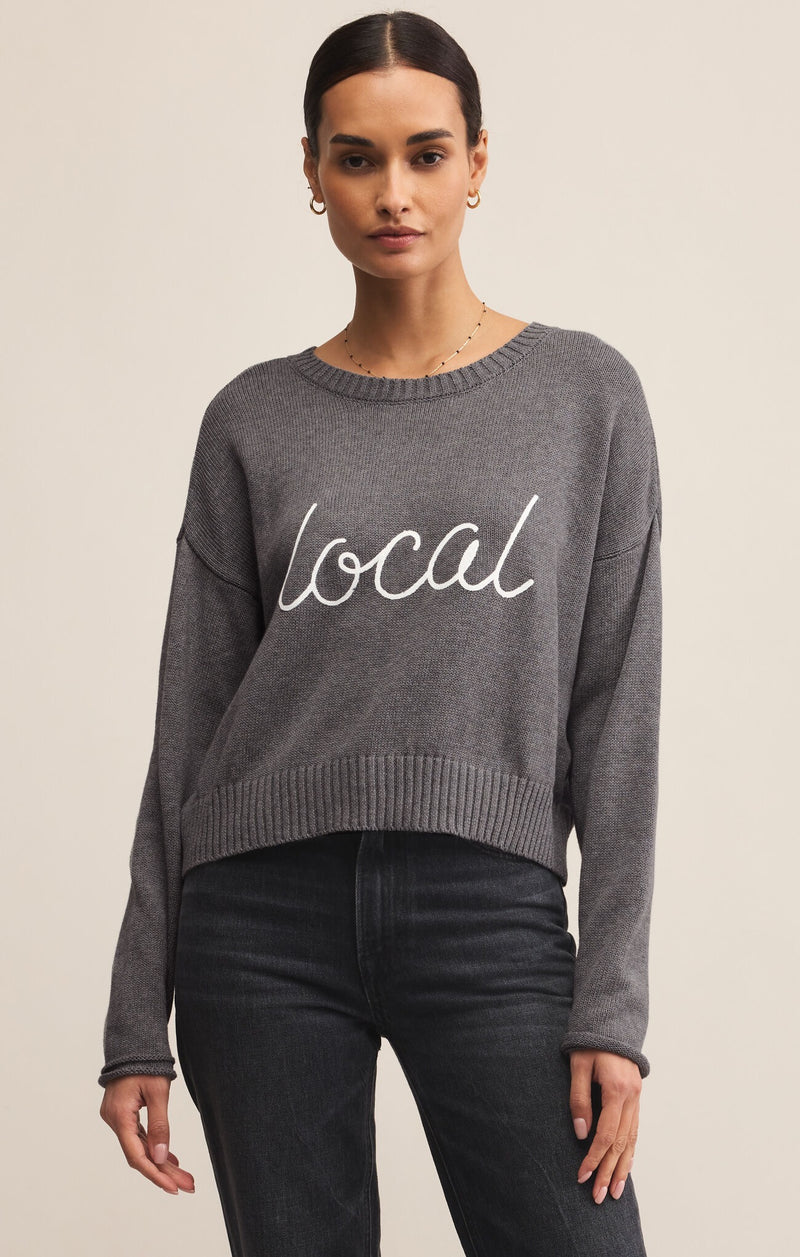 Sienna Local Sweater - Grey