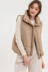 Coco Zip Up Puffer Vest