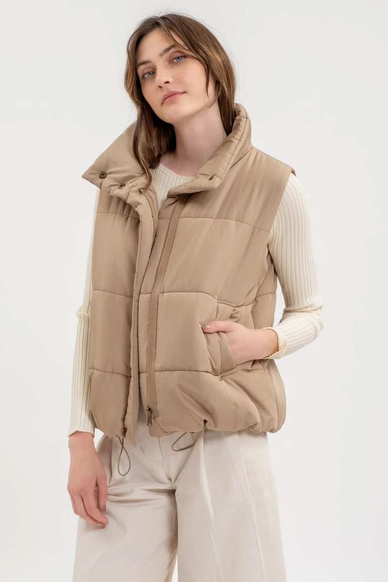 Coco Zip Up Puffer Vest