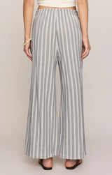 Scout Knit Striped Pants - Summer Stone