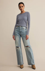 Arlet Mini Thermal Top - Storm Cloud