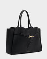 Maddie Work Tote Bag - Black