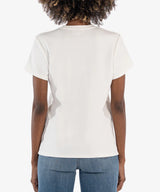 Remington Scoop Neck Tee - Ivory