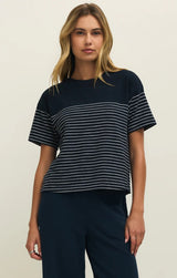 Harbor Striped Shirt - Eclipse