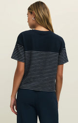 Harbor Striped Shirt - Eclipse