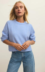 Coming Up Sweater - Light Blue