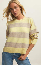 Cirrus Stripe Sweater - Sunnyside