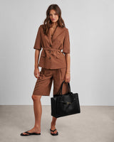 Maddie Work Tote Bag - Black