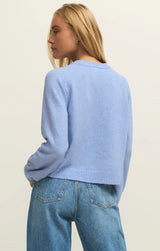 Coming Up Sweater - Light Blue