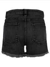 Layne Ultra High Rise Denim Shorts - Black
