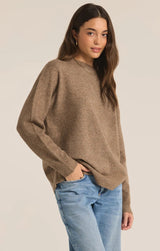 Gia Crew Neck Sweater - Chia