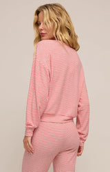 Bisous Stripe Long Sleeve Rendezvous Top