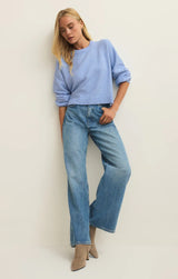 Coming Up Sweater - Light Blue