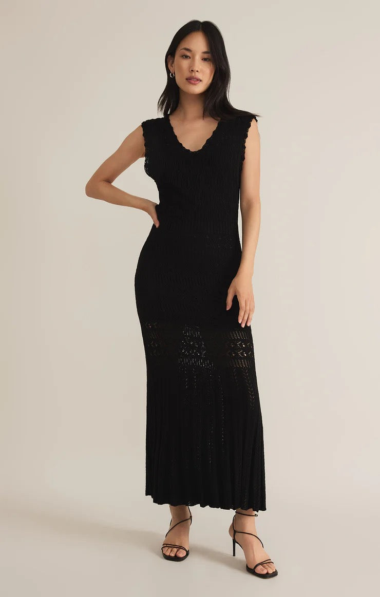 Marsella Crochet Midi Dress