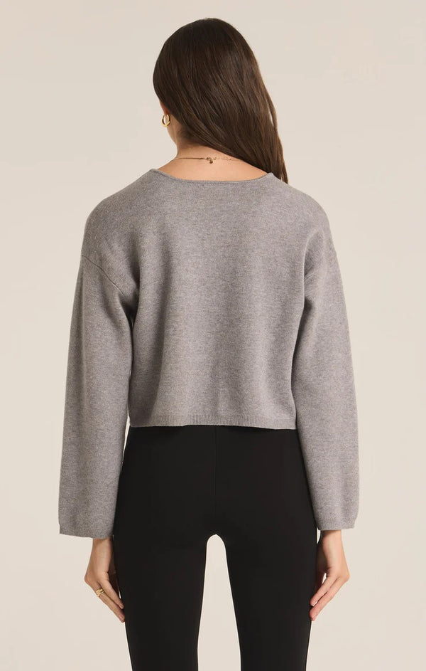 Estelle Cardigan - Classic Heather Grey