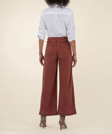 Meg High Rise Wide Leg - Rust