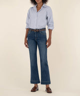Kelsey High Rise Fab Ab Ankle Flare - Vibrant