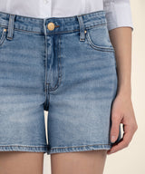 Jane High Rise Shorts - Peaceful Wash