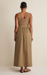 Kensie Midi Dress - Taro