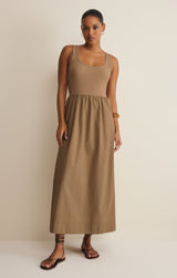 Kensie Midi Dress - Taro