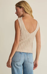 Acadia Sweater Tank - Island Coconut