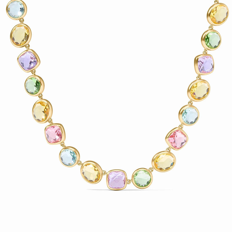 Kaleidoscope Tennis Necklace - Multi Stone