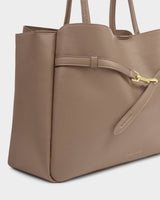 Maddie Work Tote Bag - Mocha