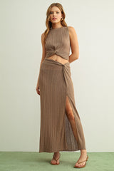 Lalo Knit Beach Skirt