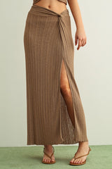 Lalo Knit Beach Skirt