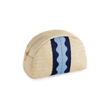 Marbella Zip Pouch - Blue