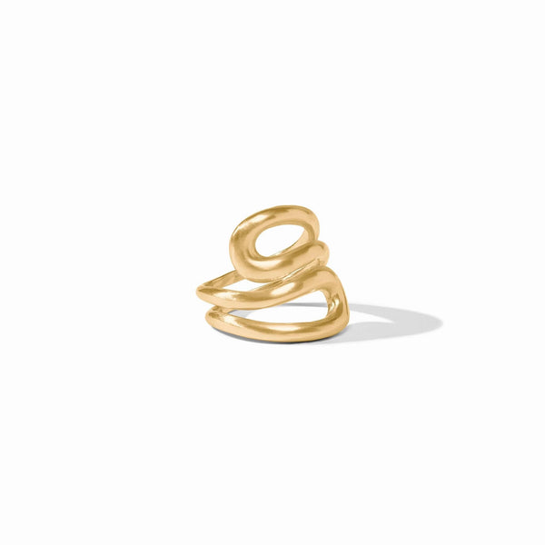 Wave Gold Wrap Ring