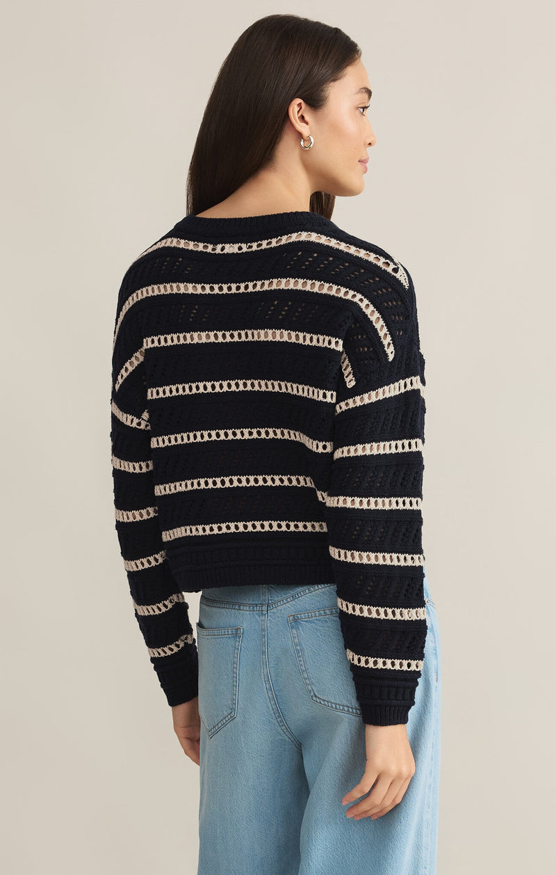 Estero Stripe Sweater - Eclipse