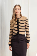 Eloise Stripe Cardigan