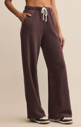 Hunter Knit Pant - Chocolate Cherry