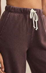 Hunter Knit Pant - Chocolate Cherry