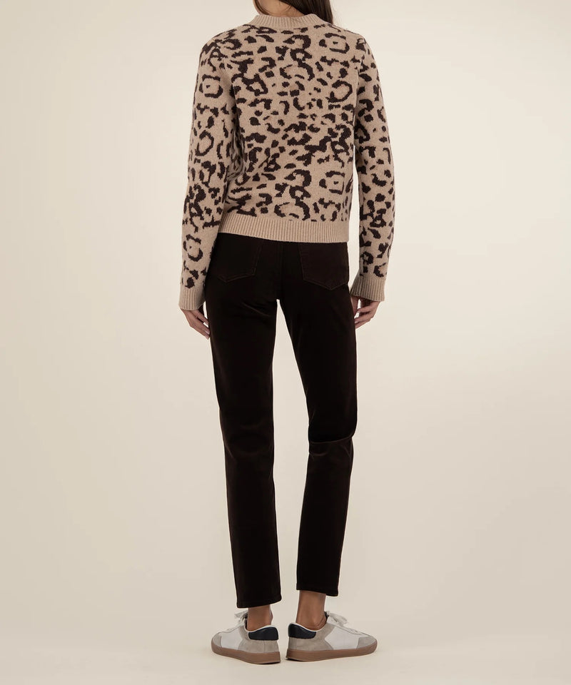 Gisela Animal Printer Sweater