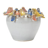 Colorful Birds Planter - Large