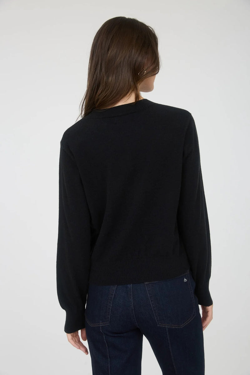 Classic Crewneck Sweater - Black