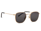 Axel Gold + Grey Sunglasses