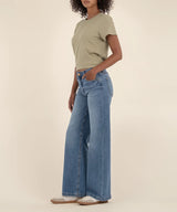 Jean High Rise Wide Leg Jeans - Ablaze