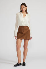 Darry Mini Skirt - Toffee