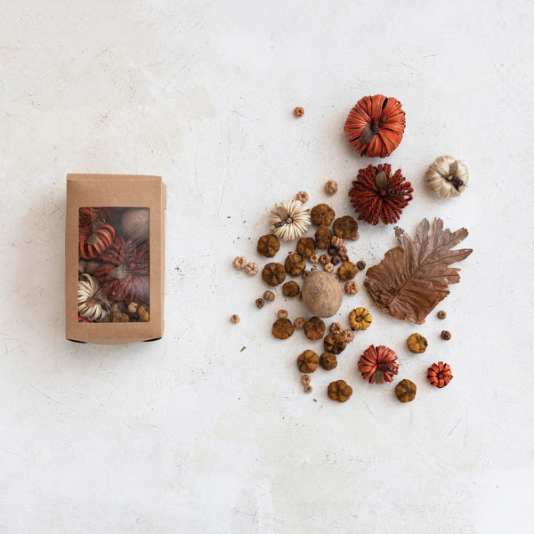 Dried Natural Fall Floral Mix