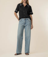 Marisol Linen Button Down Top